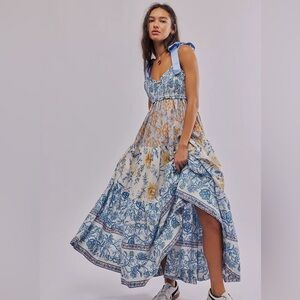 Free People Bluebell Maxi Floral Dress